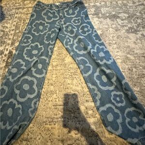 Printed jeans forever 29